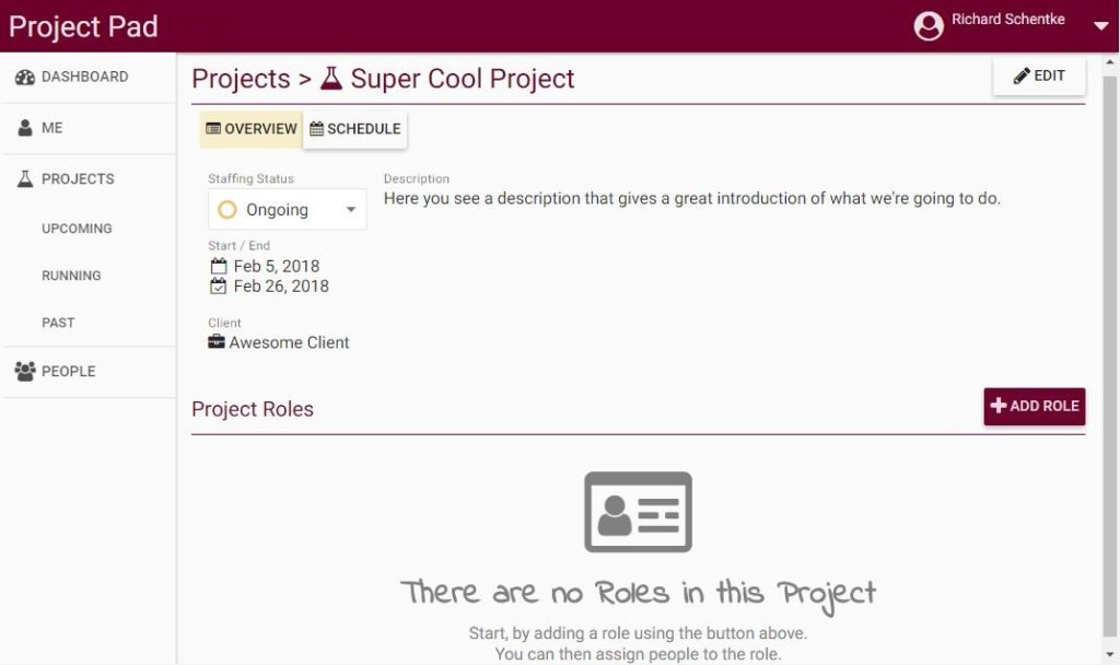 Project Pad Project Overview